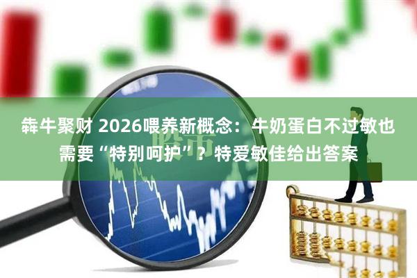 犇牛聚财 2026喂养新概念：牛奶蛋白不过敏也需要“特别呵护”？特爱敏佳给出答案